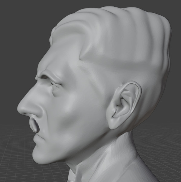 Nikola Tesla 3D print model_8
