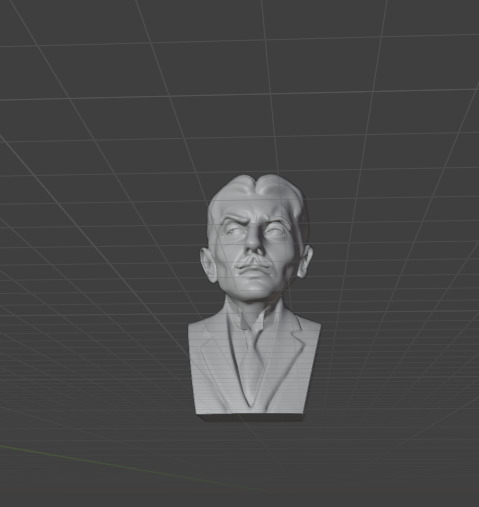 Nikola Tesla 3D print model_12