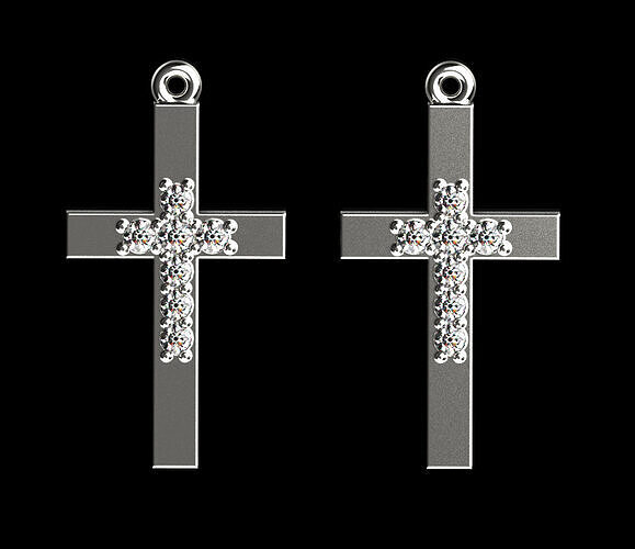 Cross Pendants 6763 3D print model