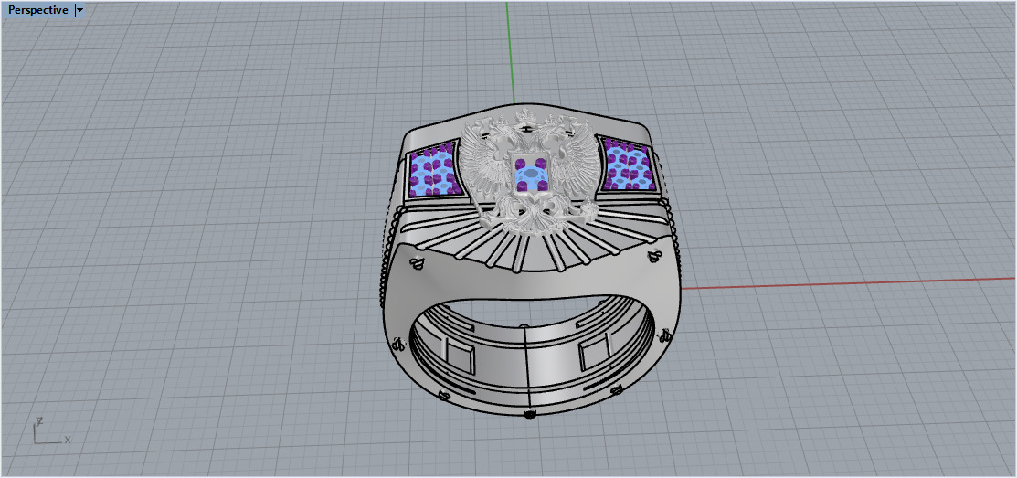 Ring 10539 3D print model_6