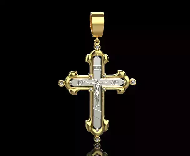 Jesus Cross Pendant 6736