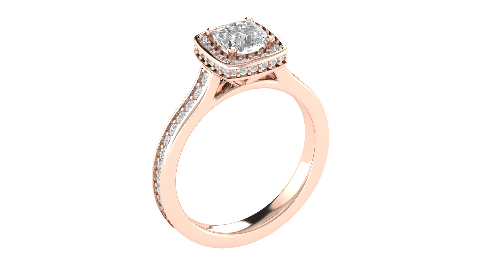 Women Ring  Render 3dm STL OBJ FBX TXT Details 3D print model_5