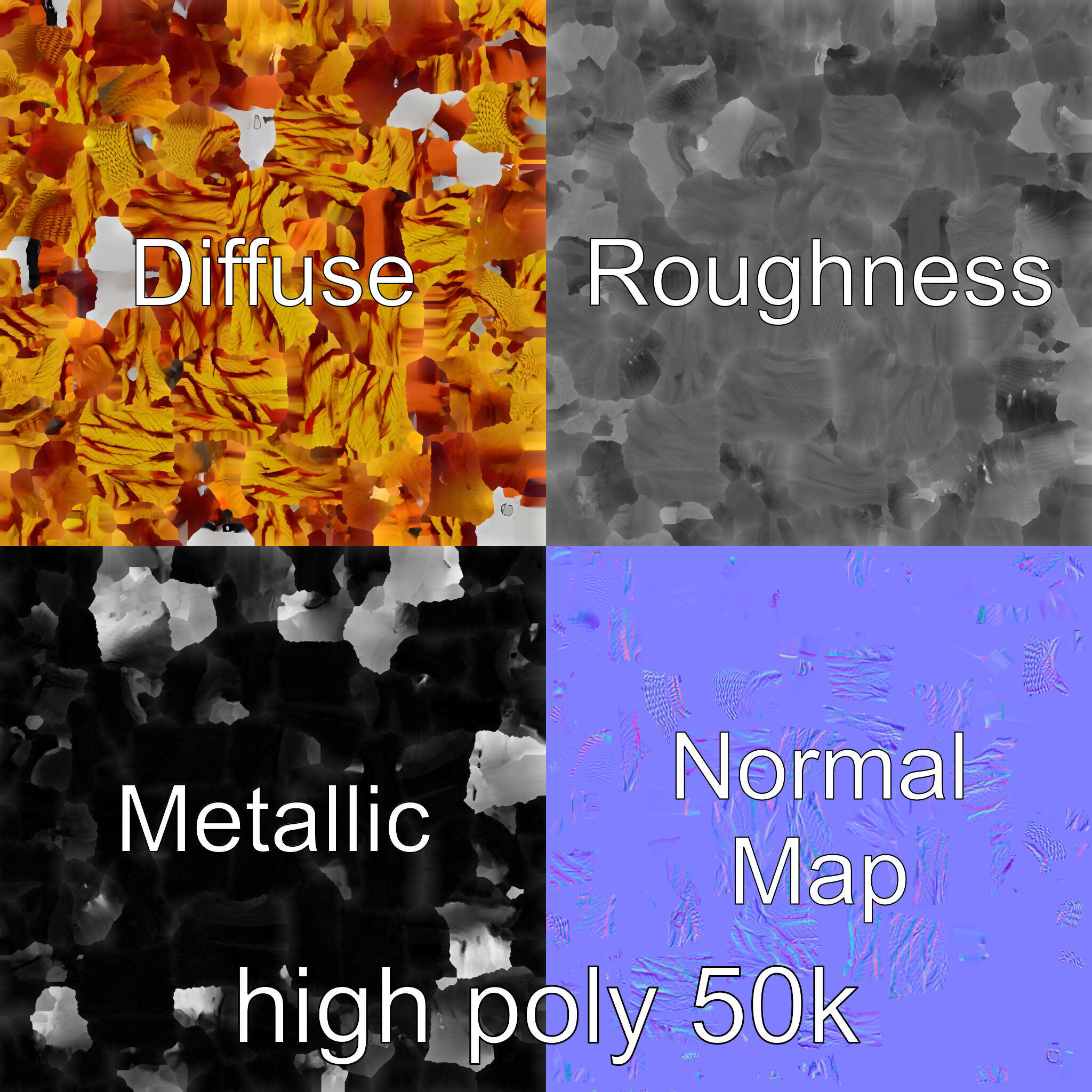 Climbing Gear Rope and Carabiner model pack Low-poly 3D model_5