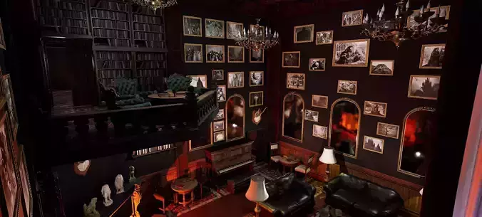 Magnificent Opulent Elite Living Room 2 Storeys  