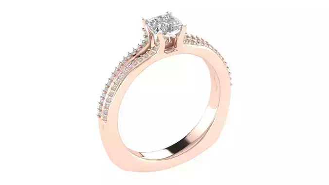 Women Ring  Render 3dm STL OBJ FBX TXT Details