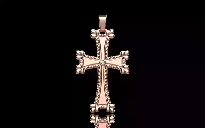 Armenian Cross Pendant 65135