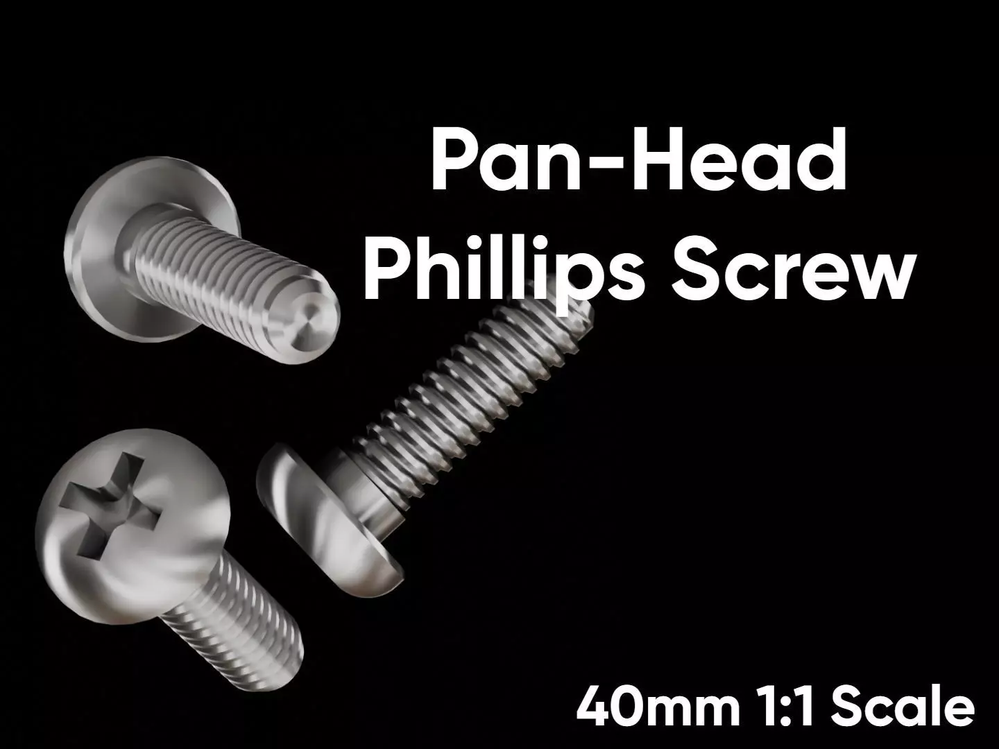Phillips Screw Free 3D model