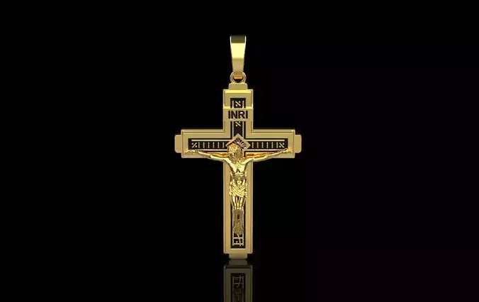 Jesus Cross Pendant 65108