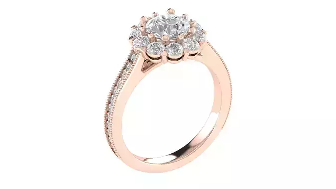 Women Ring  Render 3dm STL OBJ FBX TXT Details