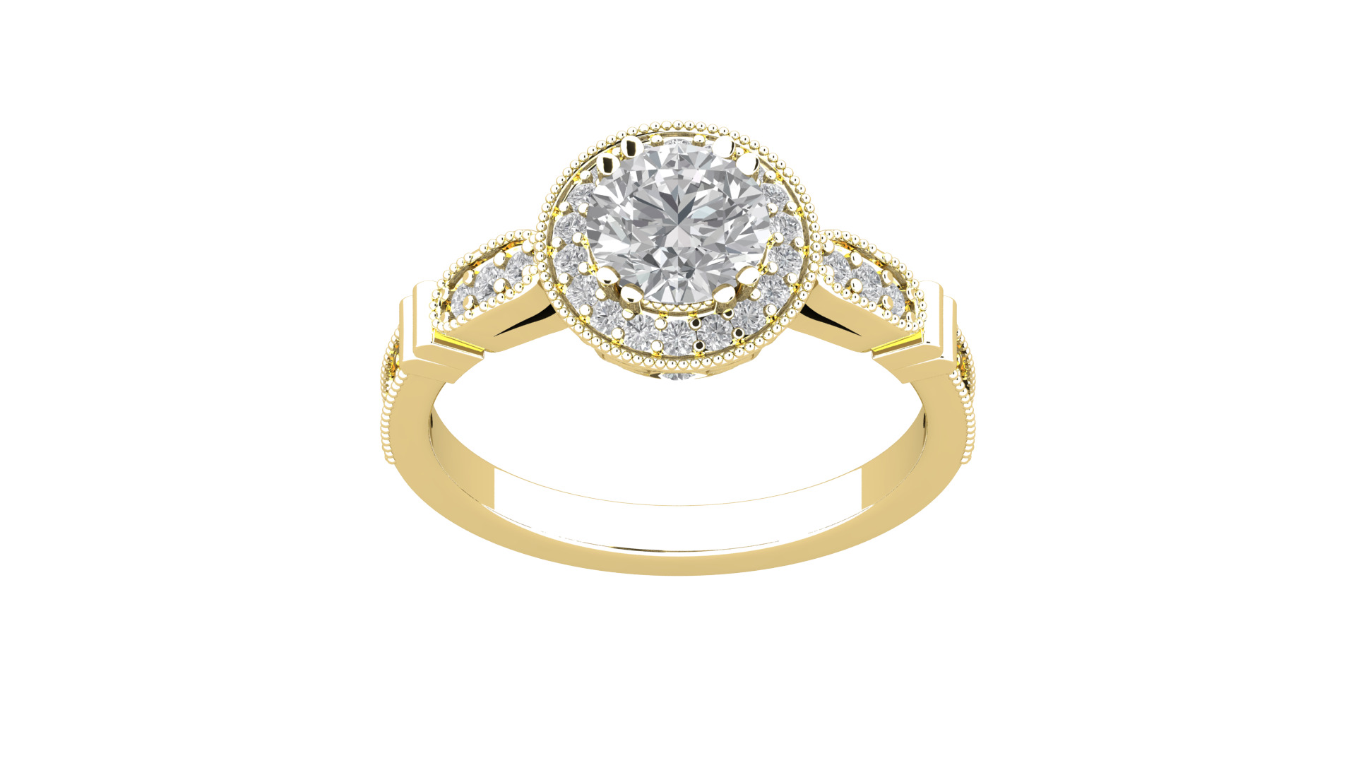 Women Ring  Render 3dm STL OBJ FBX TXT Details 3D print model_13