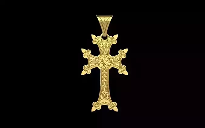 Armenian Cross Pendant 60332