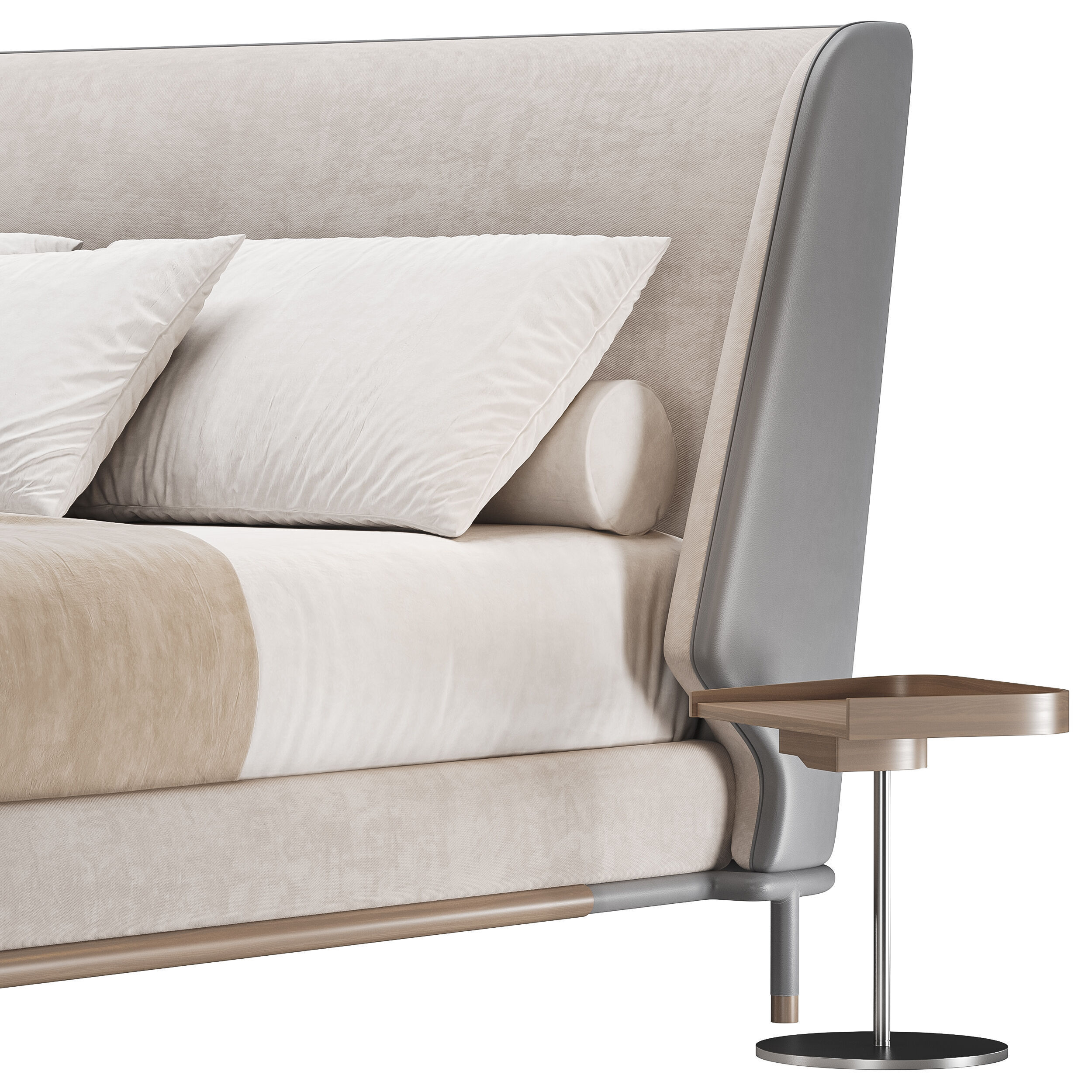 ALFRED Bed By Frigerio Salotti 3D model_2