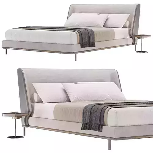 ALFRED Bed By Frigerio Salotti 3D model