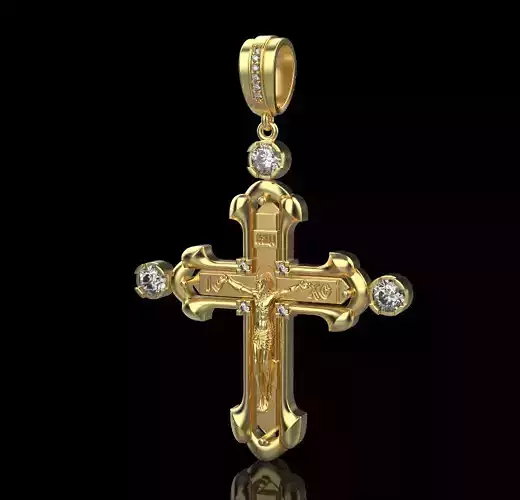 Jesus Cross Pendant 60046