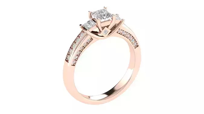 Women Ring  Render 3dm STL OBJ FBX TXT Details