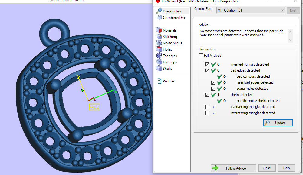 Pendant Wiki 3D print model_8