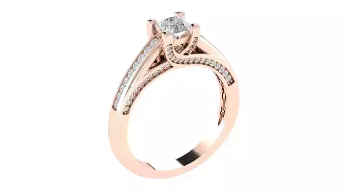Women Ring  Render 3dm STL OBJ FBX TXT Details
