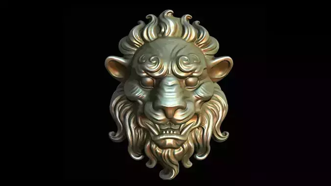 Lion Mask  -  3D Sculpting