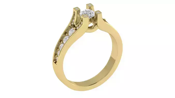 Women Ring  Render 3dm STL OBJ FBX TXT Details