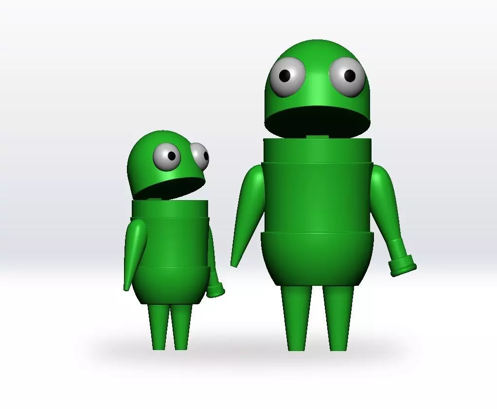 Repo Rocky STL file Repo 3D Model Character Fanart 3D print model_0