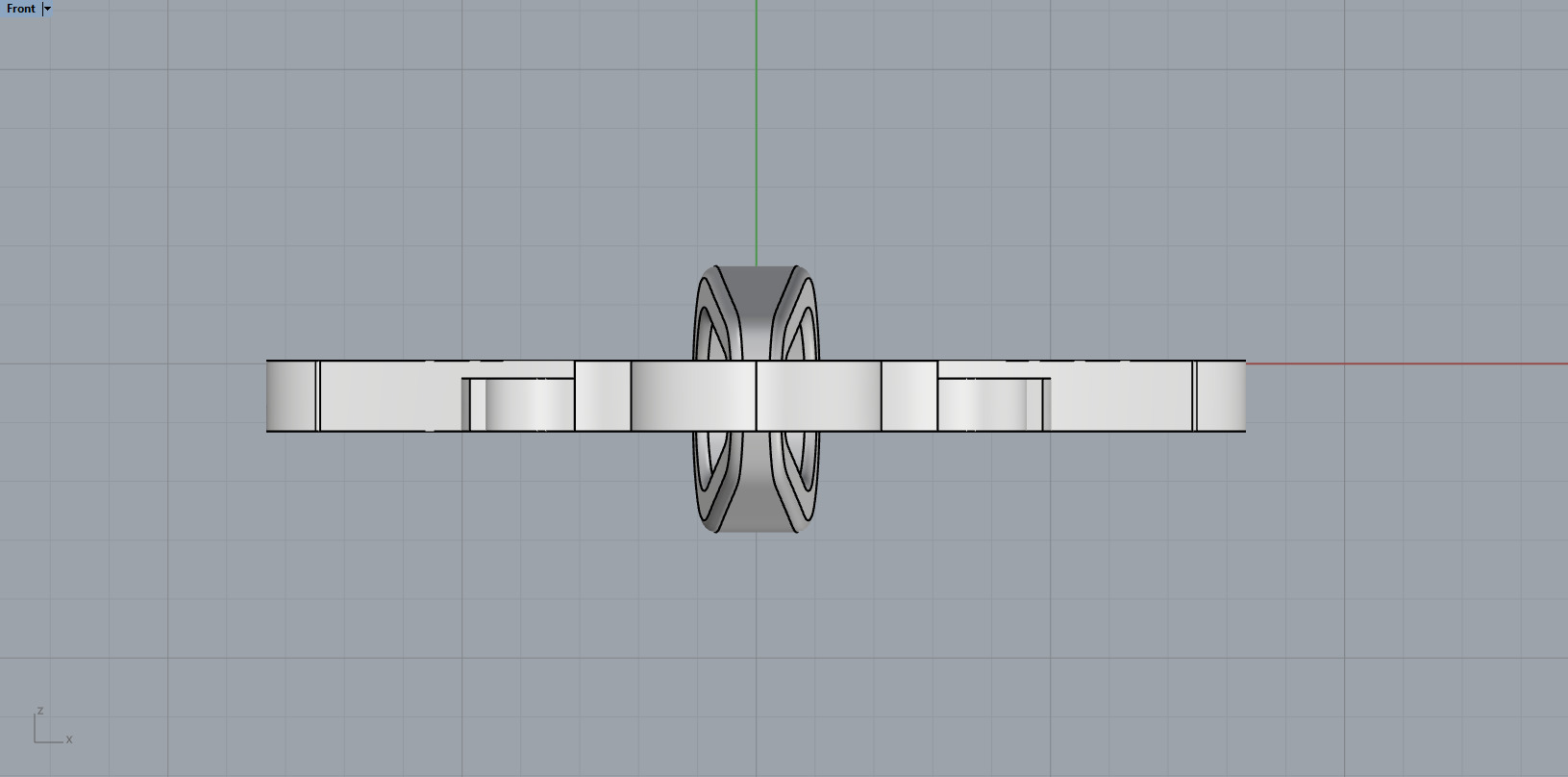 Cross Pendant 50295 3D print model_5