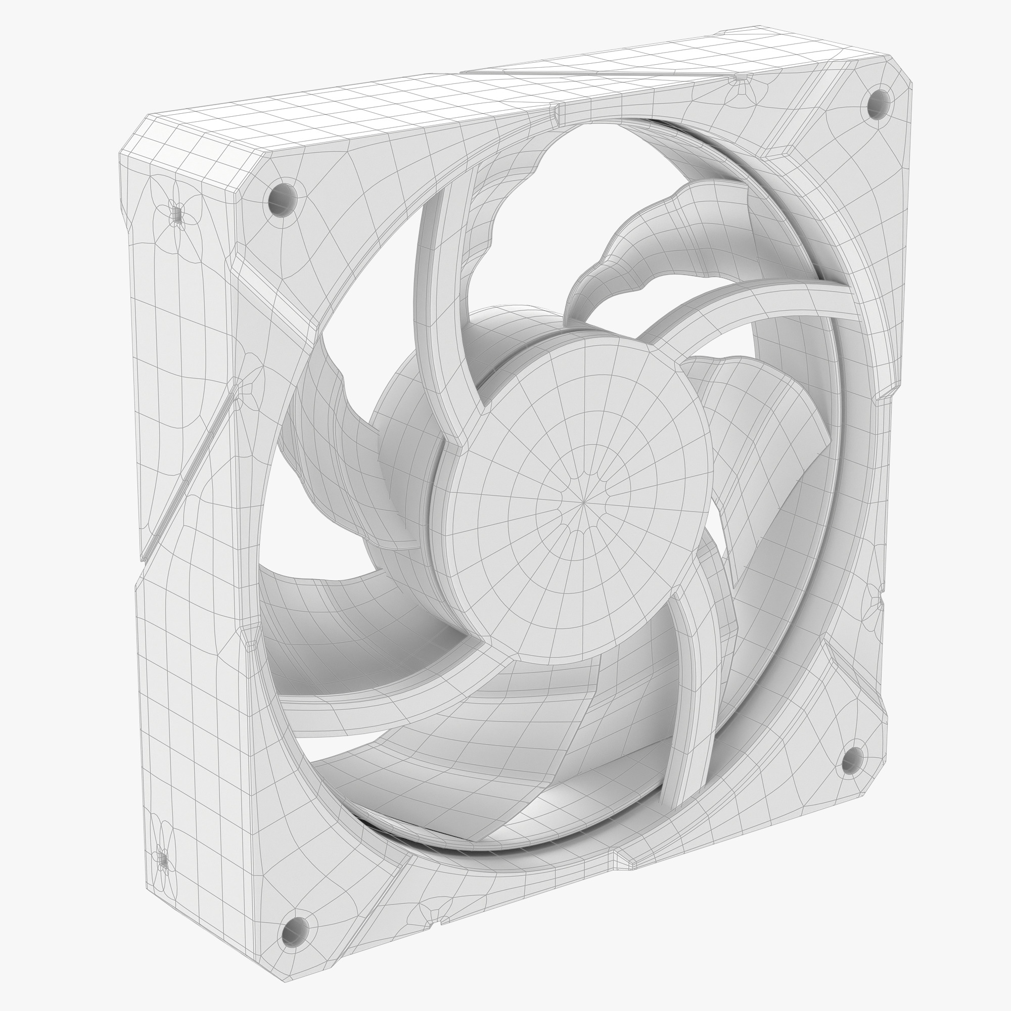 Computer Fan 3D model_10