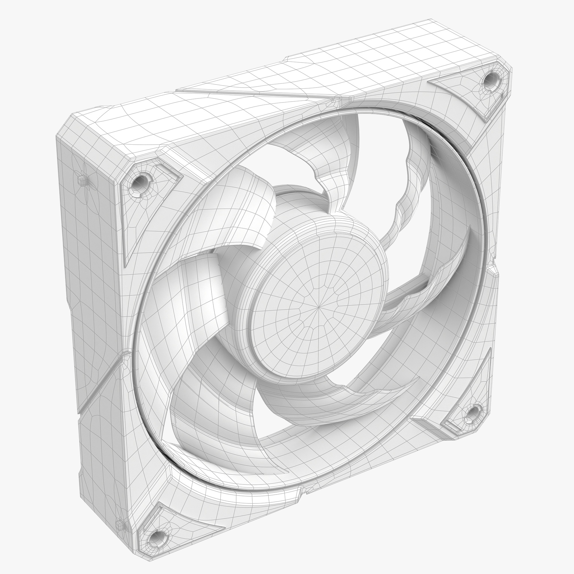 Computer Fan 3D model_12