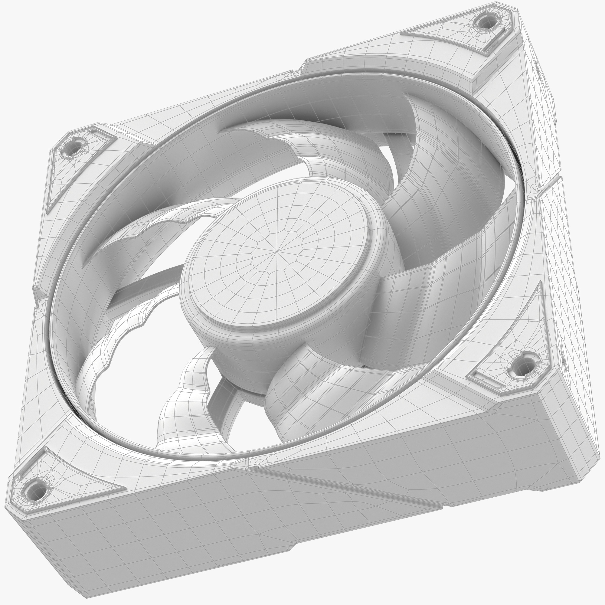 Computer Fan 3D model_11