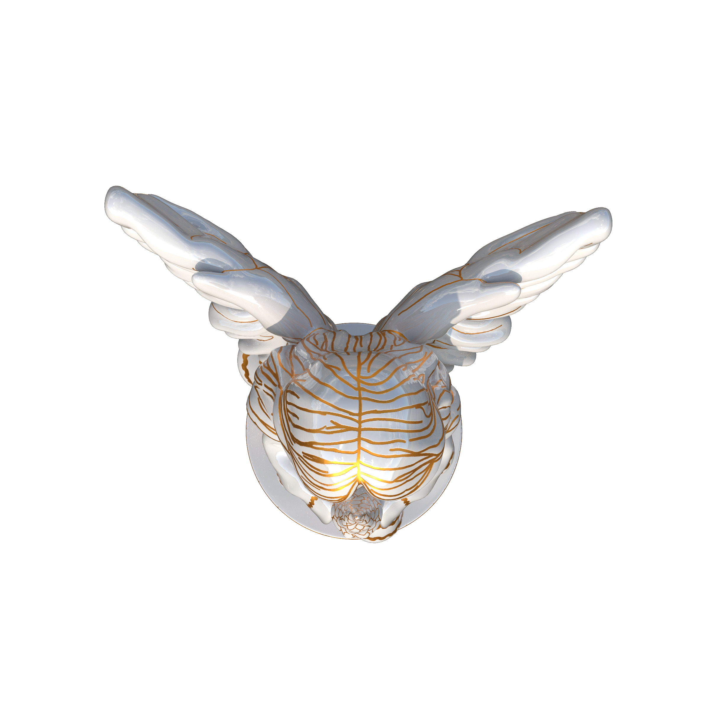 Christmas Angel Figurine 3D Print Model 3D print model_1