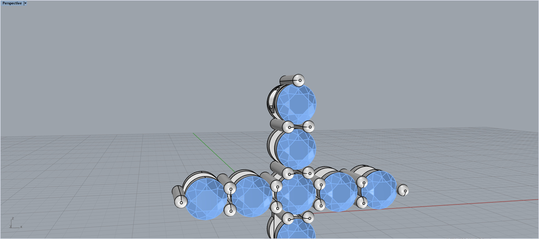 Cross Pendant 50076 3D print model_5