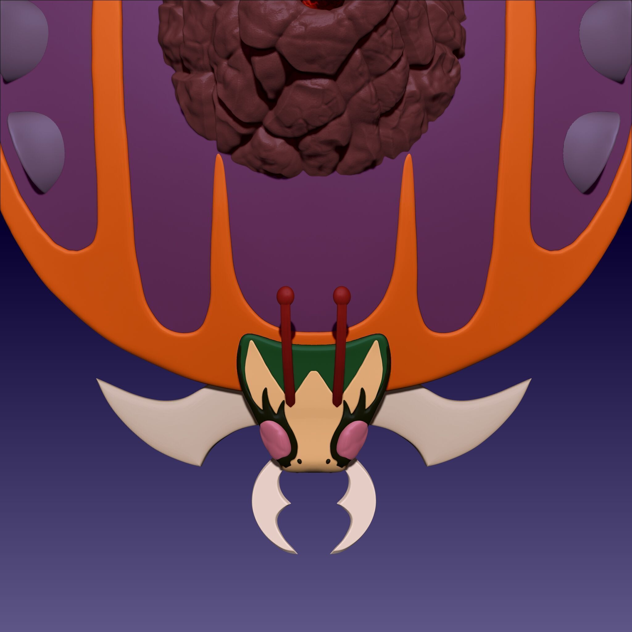 Soucupe Amiral Horos 3D print model_4