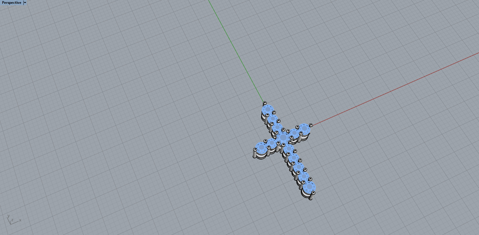 Cross Pendant 11486 3D print model_7