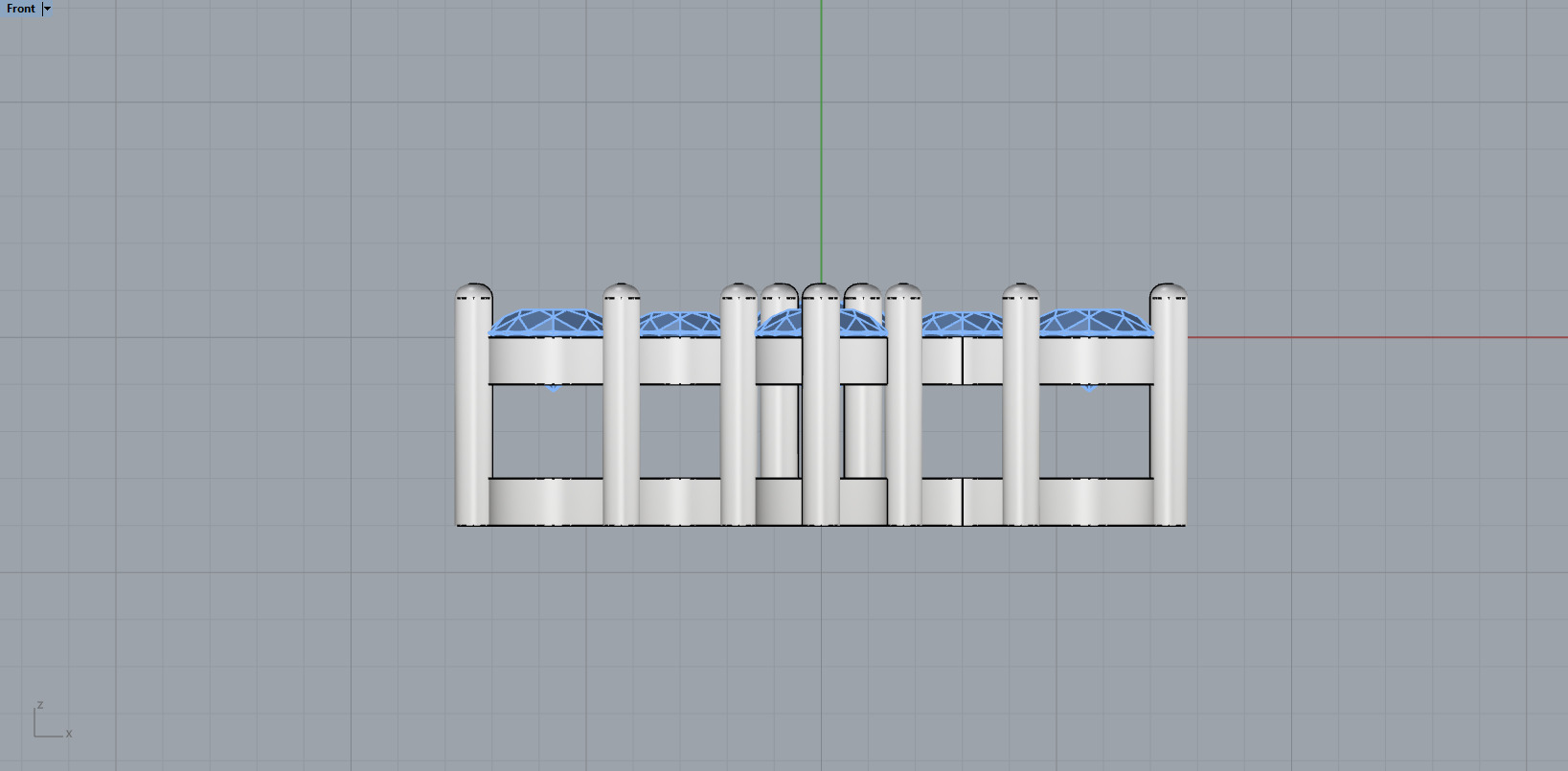 Cross Pendant 11486 3D print model_5