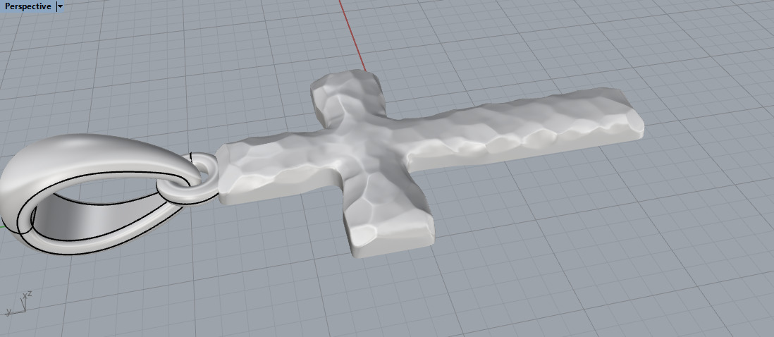 Cross Pendant 11348 3D print model_9