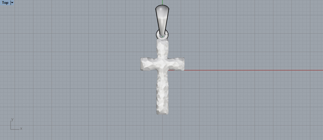 Cross Pendant 11348 3D print model_6