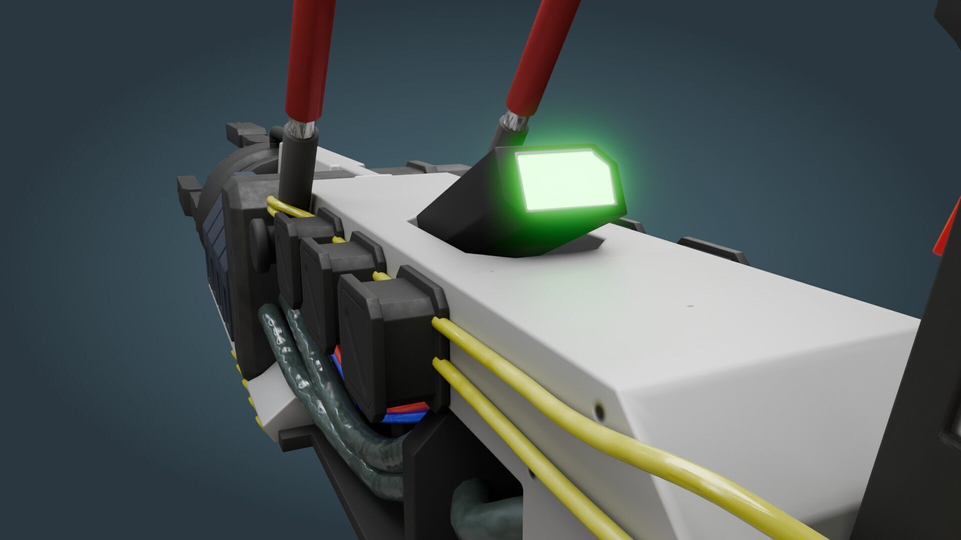 Sci-Fi Weapon - Game ready - PBR Low-poly 3D model_7