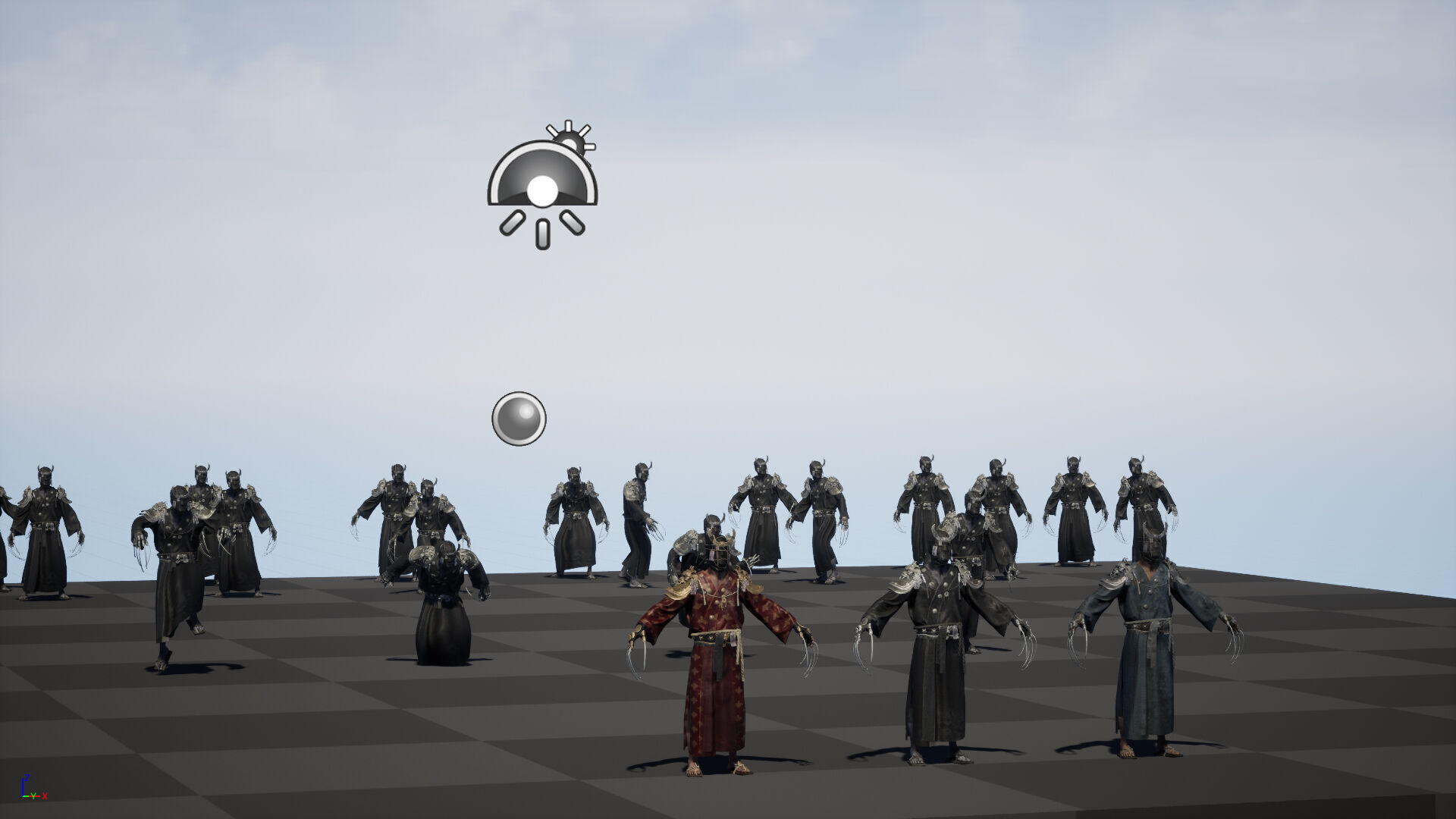 Maniac Samurai Low-poly 3D model_35