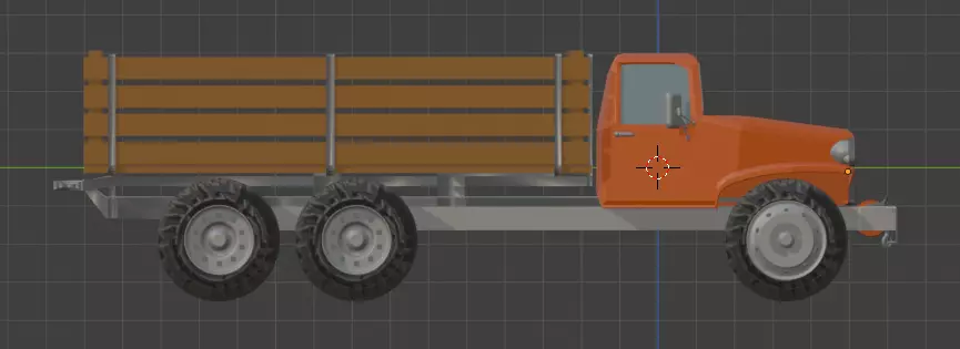 Farm Truck Free 3D model