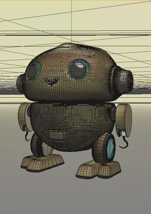 Toy Robot Free 3D model