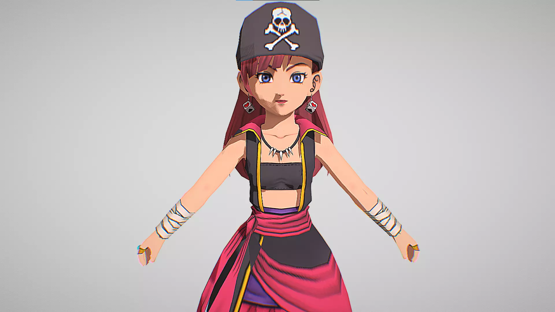 Frenzy - Dragon Quest X Low-poly 3D model