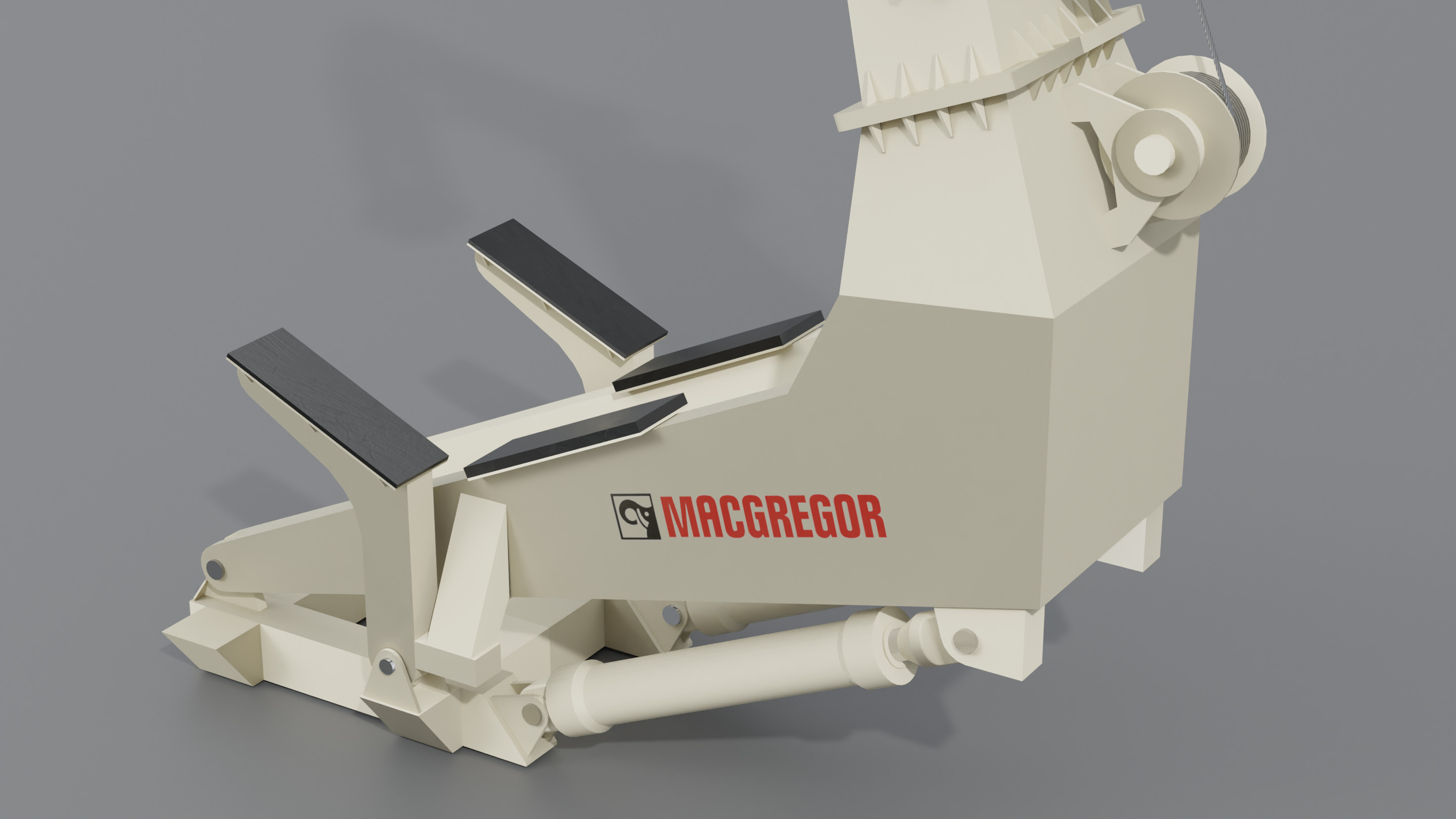 Hybrid Highspeed Craft Vessel 3D model_13