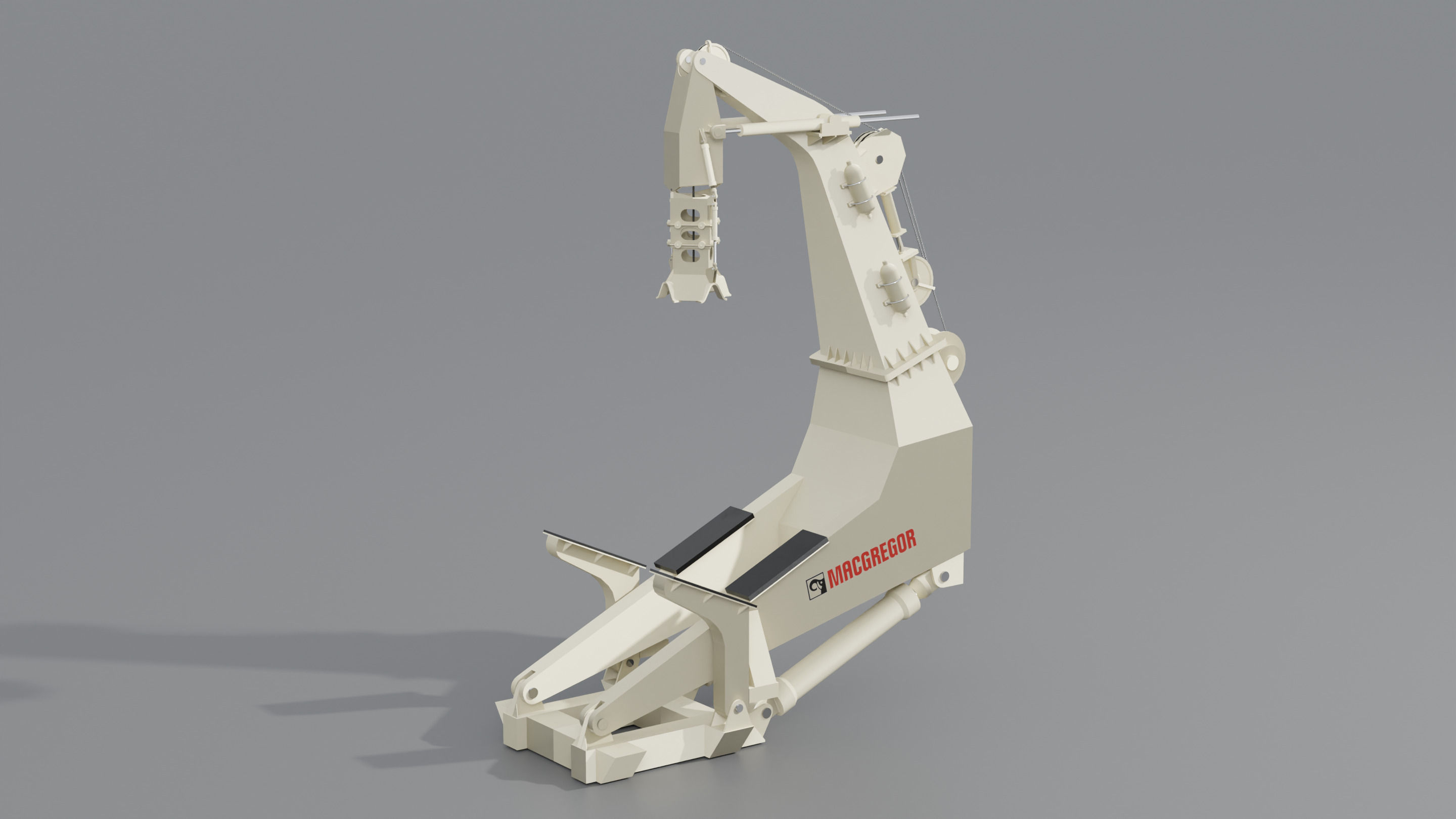 Hybrid Highspeed Craft Vessel 3D model_12