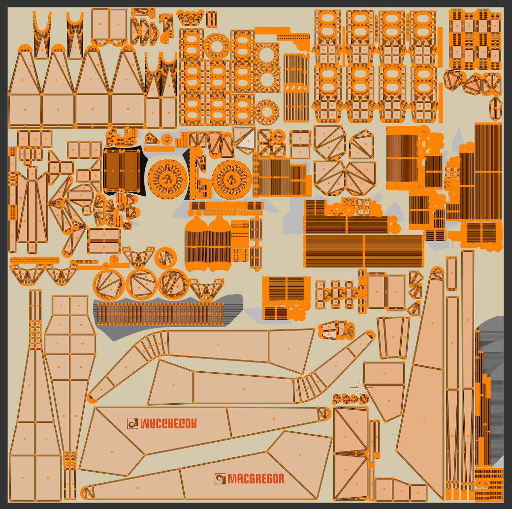 Hybrid Highspeed Craft Vessel 3D model_23