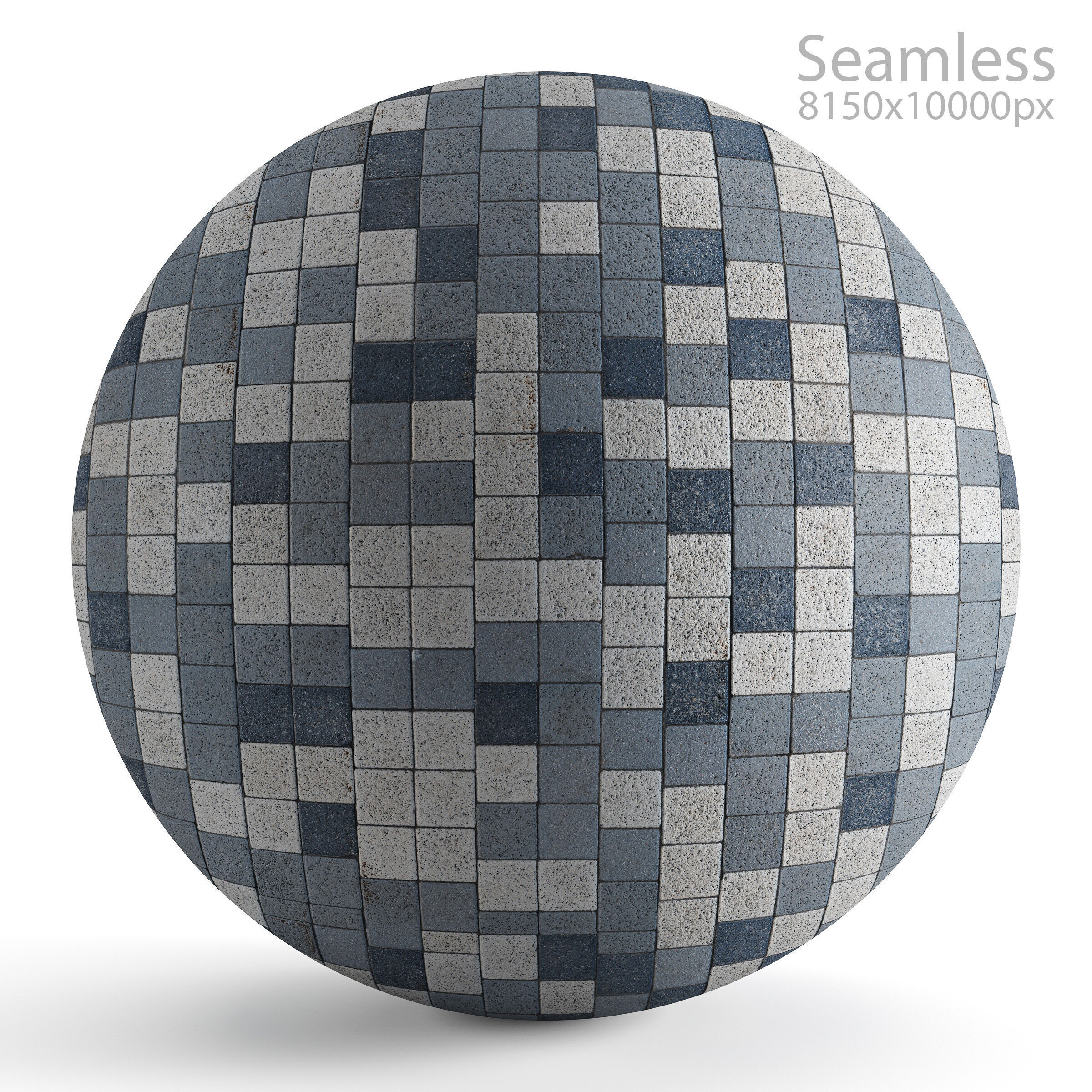 Seamless material of paving slabs - 10k Texture_1