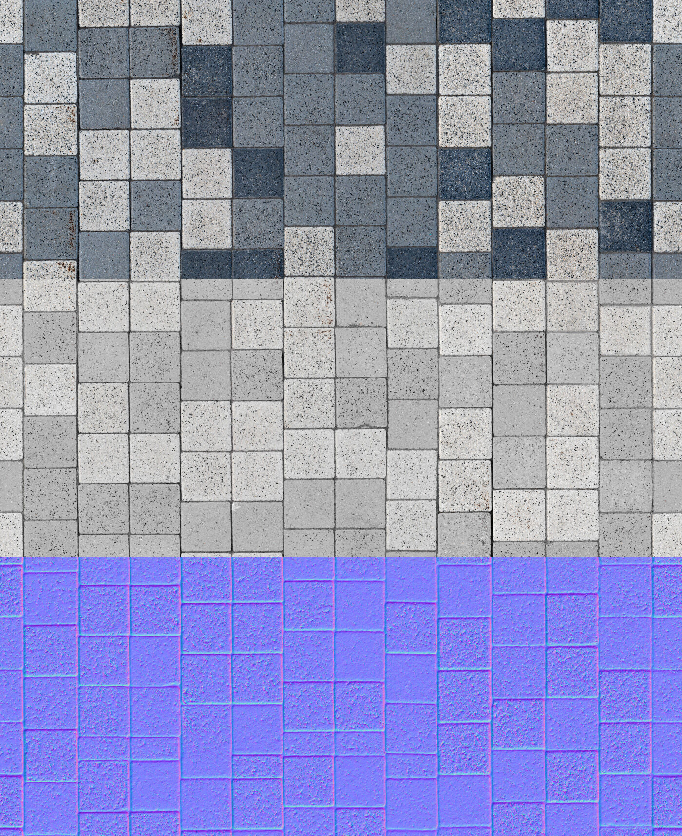 Seamless material of paving slabs - 10k Texture_2