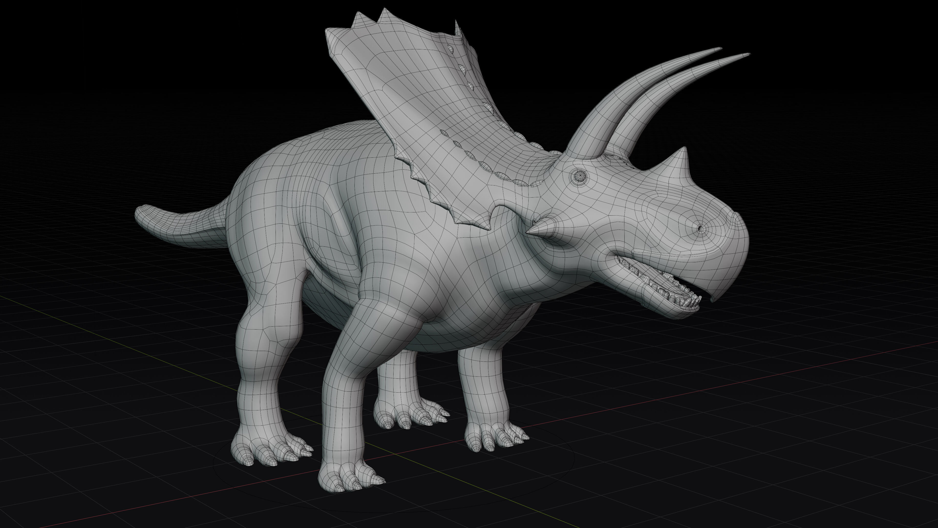  Tuneri Low-poly 3D model_4