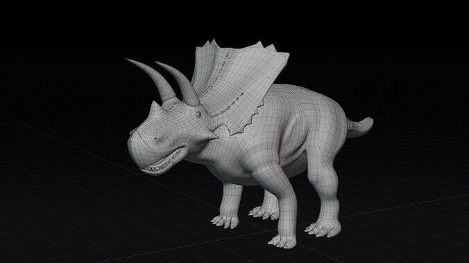  Tuneri Low-poly 3D model