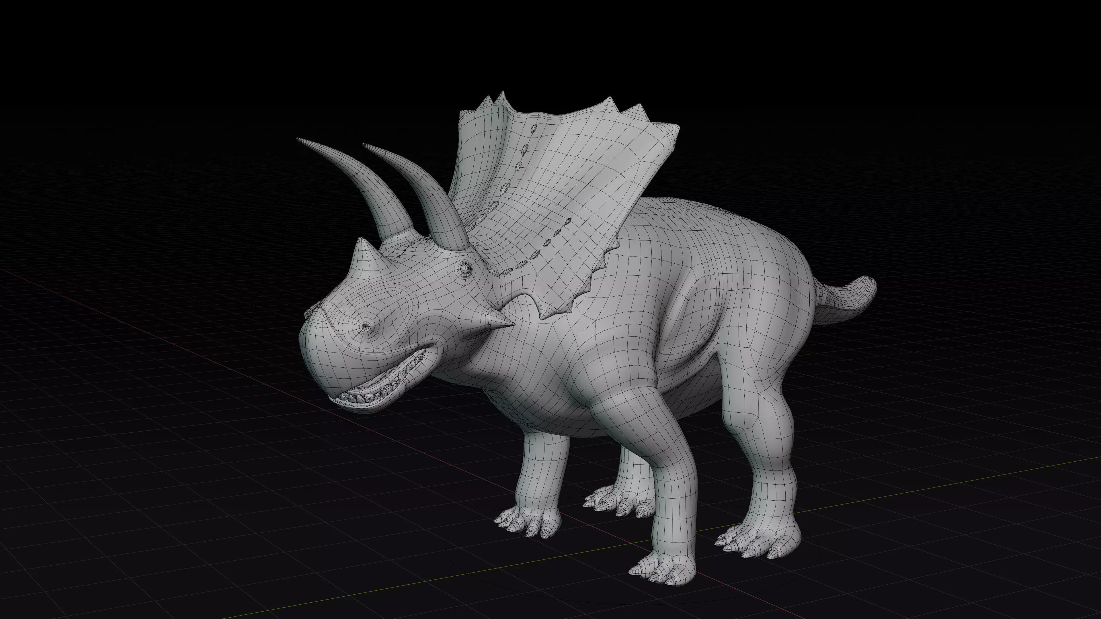  Tuneri Low-poly 3D model_0