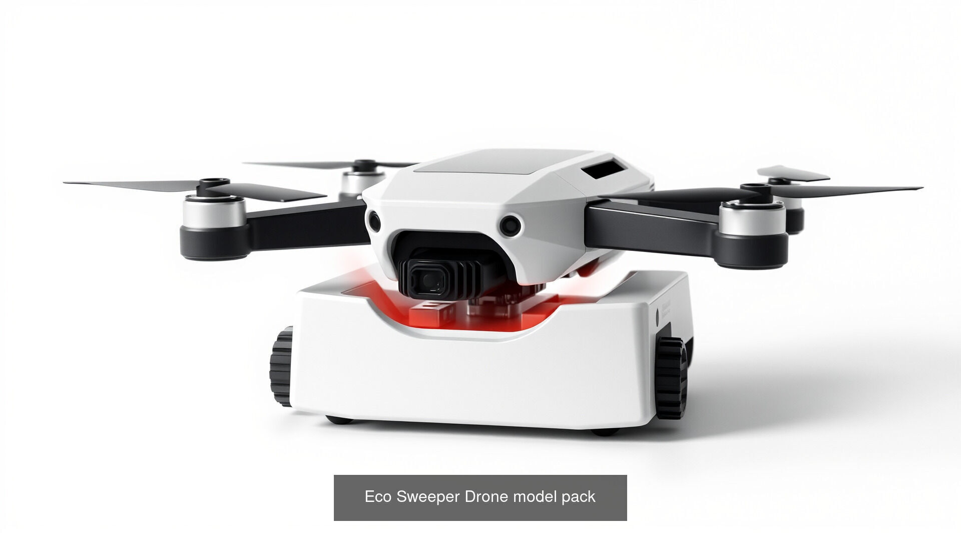 Simple Drones Pack 3D Model Collection_33