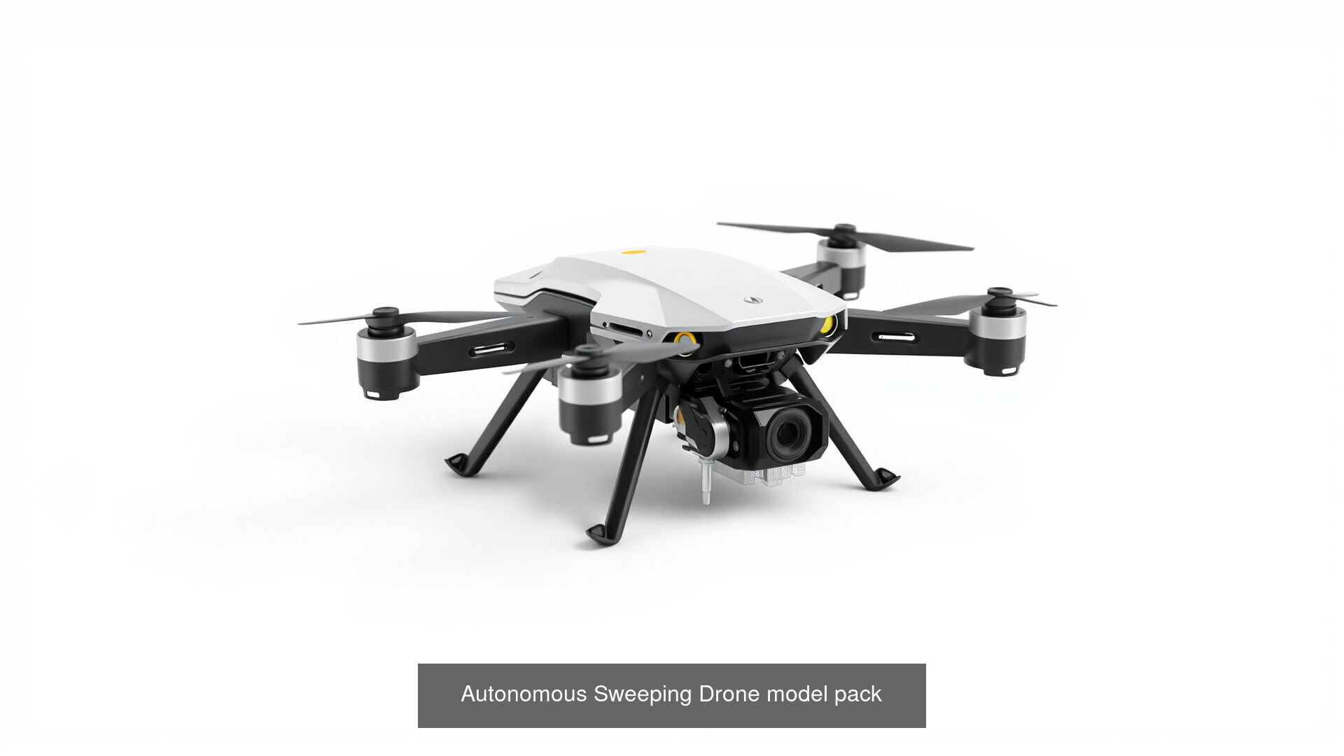 Simple Drones Pack 3D Model Collection_32